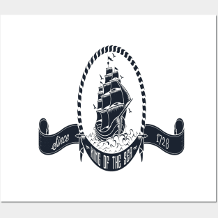 Amazing Marin king of sea Logo Posters and Art